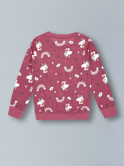 Girls Premium Soft Cotton Full sleeve T-shirt and jogger pant clothing set