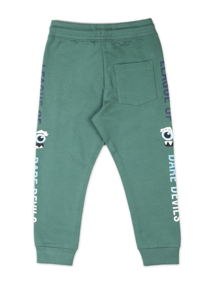 Raised Printed Jogger Track Pant Pack of 3