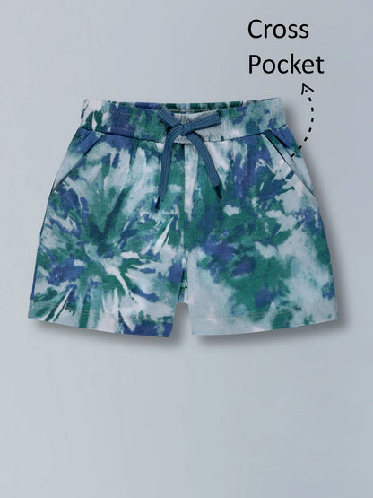 Girls Trendy Cotton Top & Shorts Co-ord Set