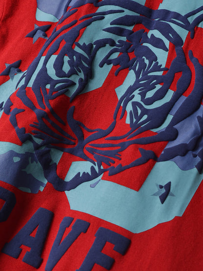 Boys Premium Cotton  Printed Oversized T-shirt pack of  2