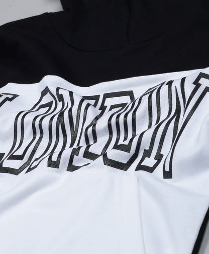 Unicorn Printed Hoodie Sweatshirt pack of 2- Red and White