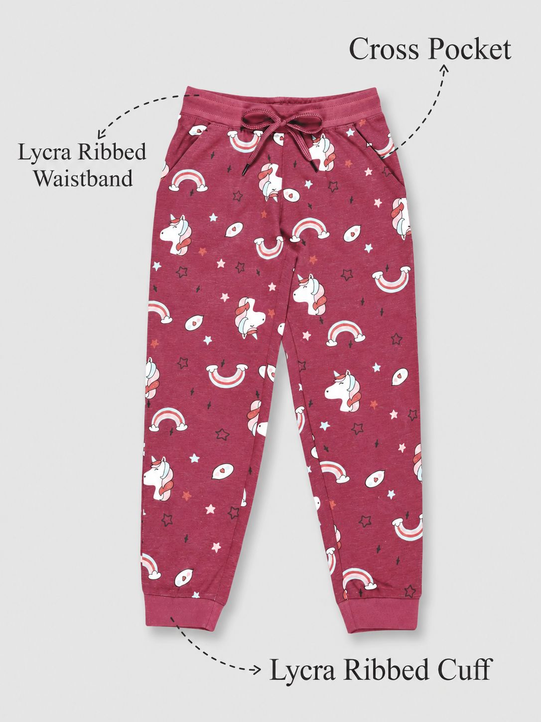 Girls Premium Soft Cotton Full sleeve T-shirt and jogger pant clothing set