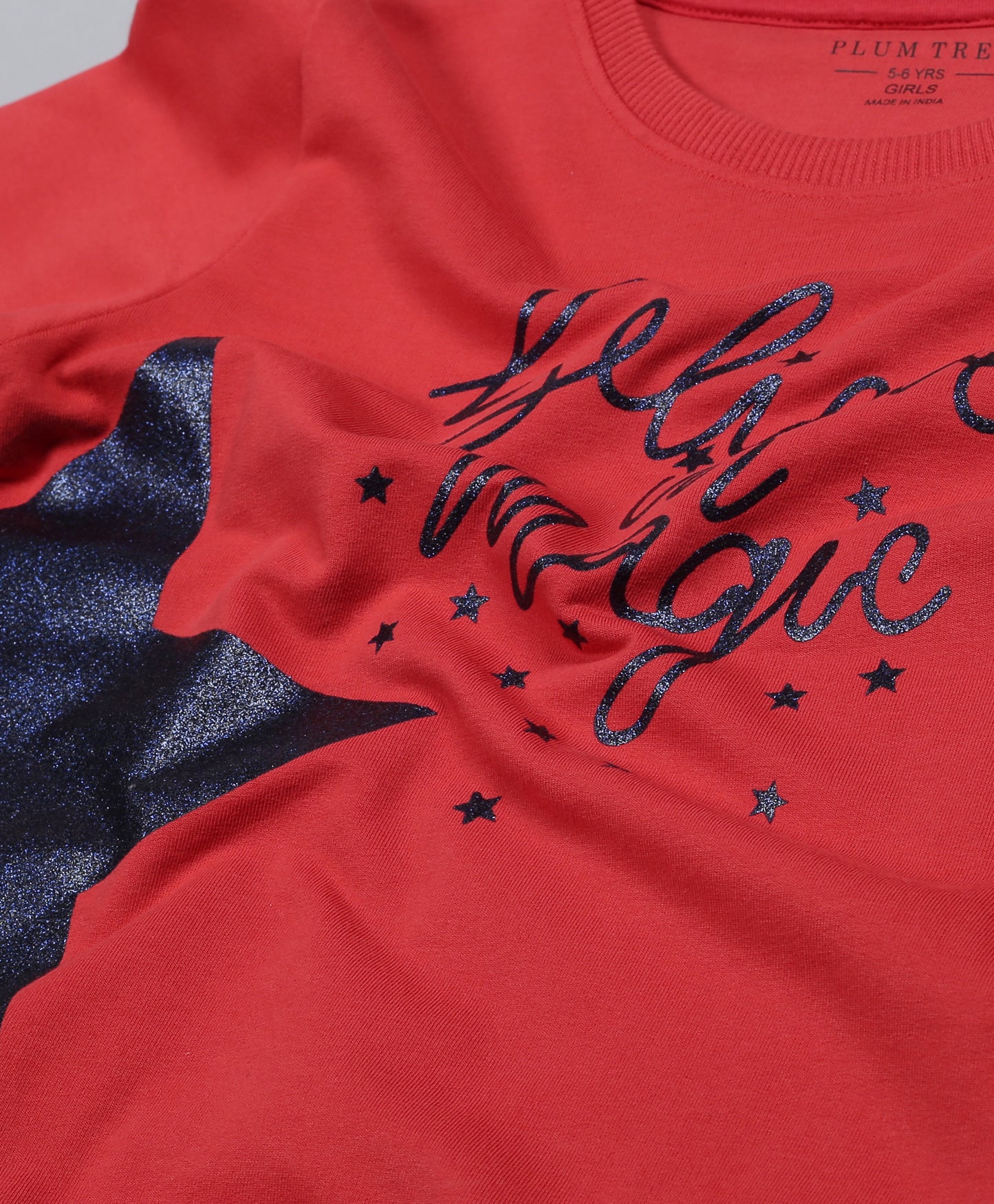 Princess Printed Round neck Pullover Sweatshirt pack of 2- Green and Red