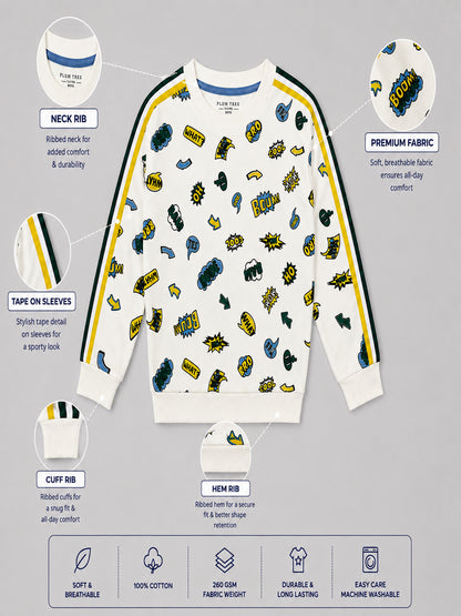 Boys Premium Soft cotton full sleeve Round Neck Sweatshirt