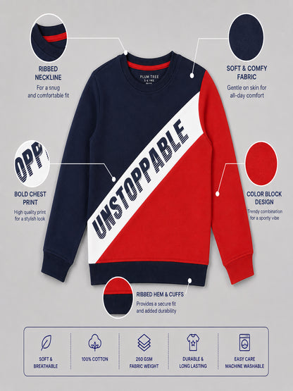 Boys Premium Soft cotton full sleeve Round Neck Sweatshirt