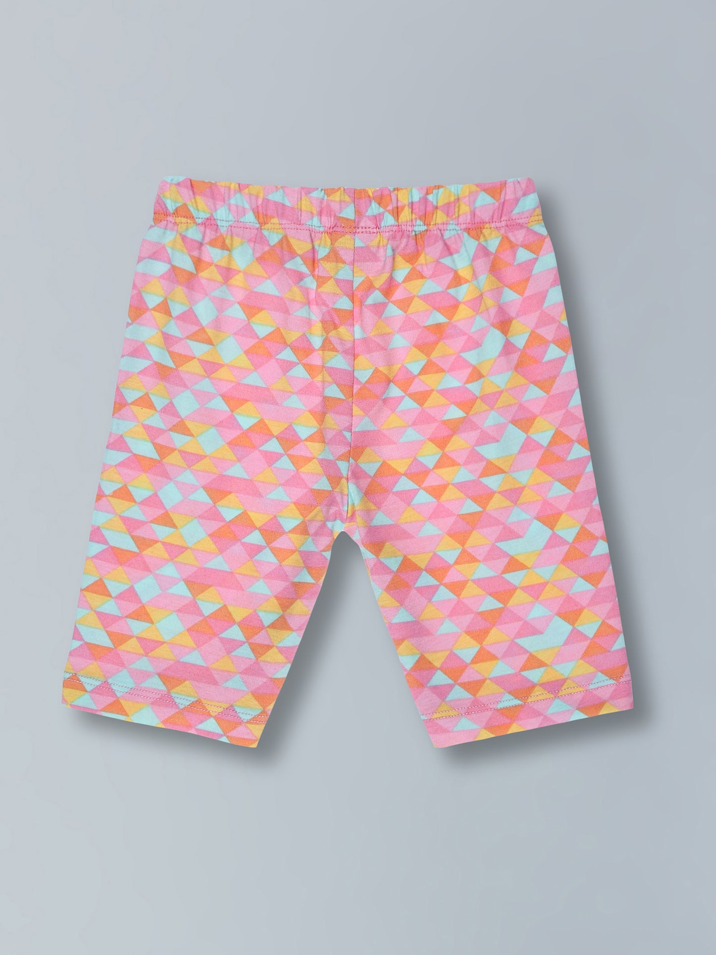 Girls Cotton Lycra Stretch Cycling Shorts Pack of 3