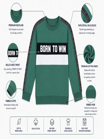 Boys Premium Soft cotton full sleeve Round Neck Sweatshirt
