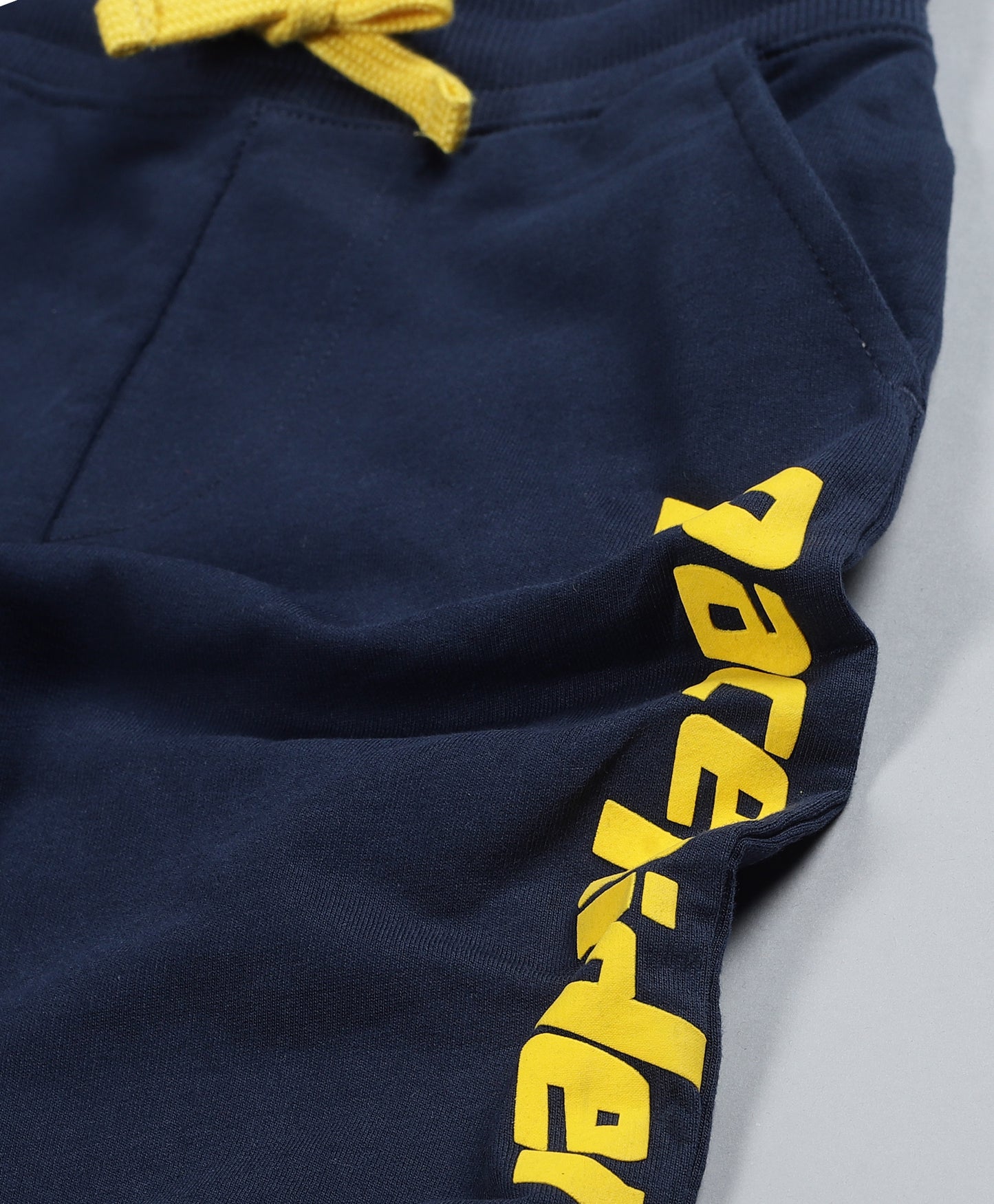 Raised Print Round Neck Pullover Sweatshirt and Printed Jogger set