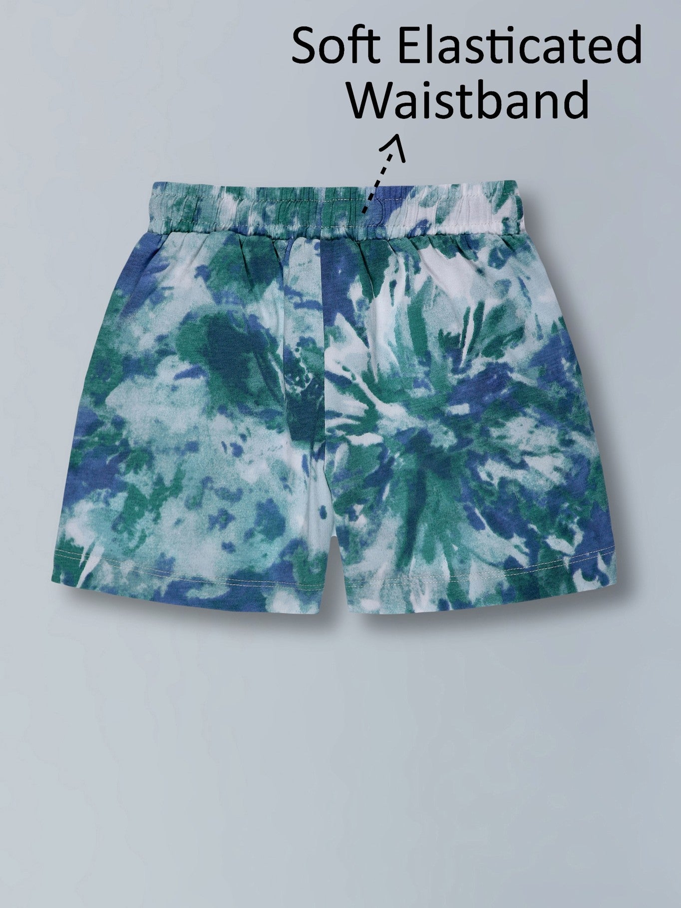 Girls Trendy Cotton Top & Shorts Co-ord Set