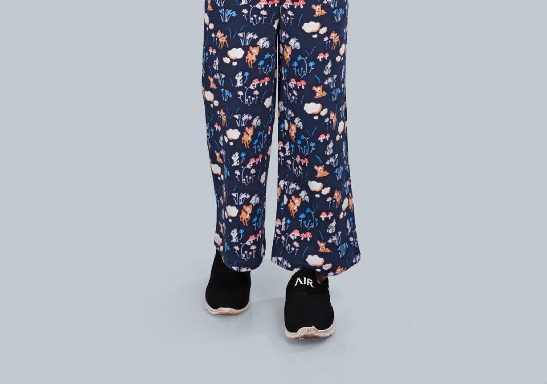 Girls Wide Leg Relaxed Fit Pants