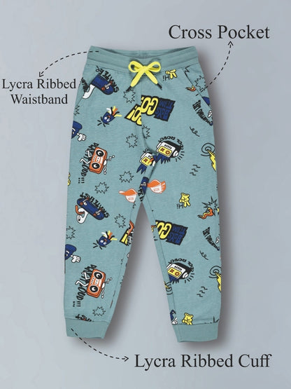 Boys Premium Soft Cotton full sleeve T-shirt and jogger pant Clothing Set
