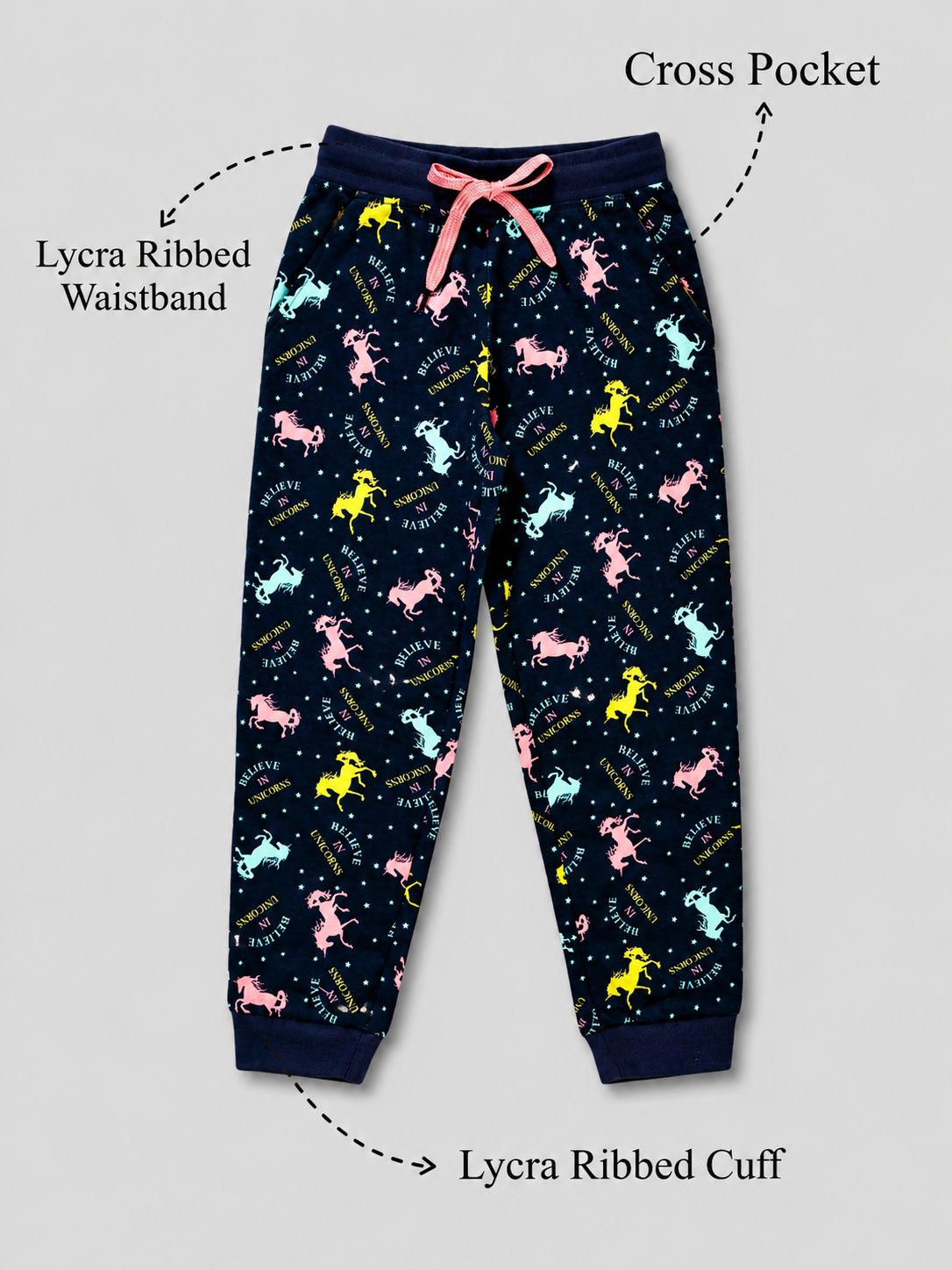 Girls Premium Soft Cotton Full sleeve T-shirt and jogger pant clothing set