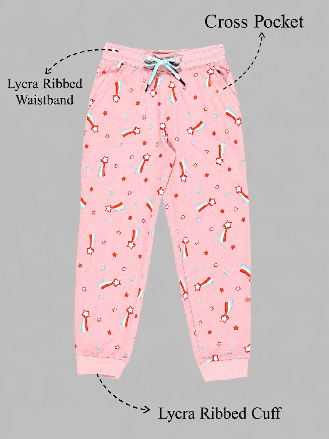 Girls Premium Soft Cotton Full sleeve T-shirt and jogger pant clothing set
