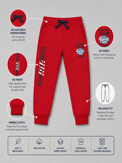 Boys Premium Soft cotton Regular Fit Jogger