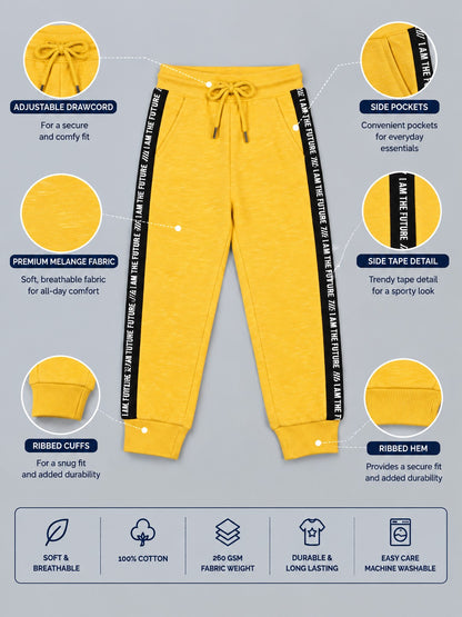 Boys Premium Soft cotton Regular Fit Printed Jogger