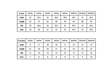 Girls Wide Leg Relaxed Fit Pants