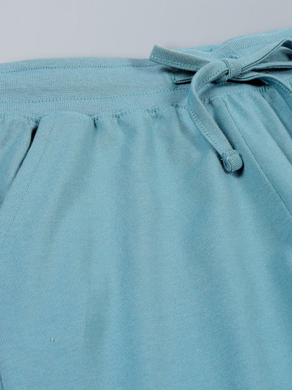 Girls Premium Soft Cotton Full sleeve T-shirt and jogger pant clothing set
