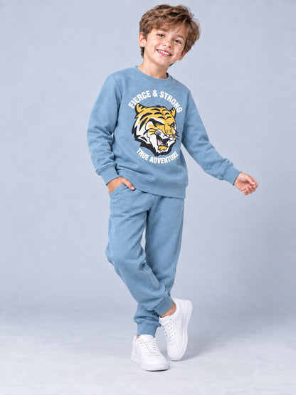 Boys Premium Soft Cotton full sleeve T-shirt and jogger pant Clothing Set