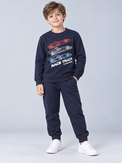 Boys Premium Soft Cotton full sleeve T-shirt and jogger pant Clothing Set