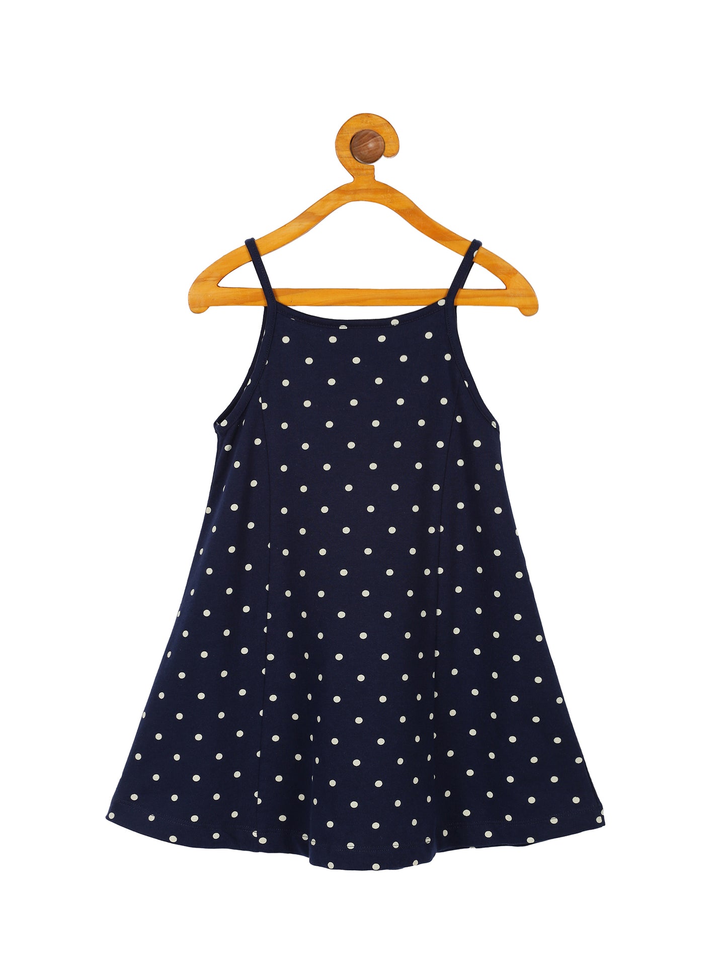 Plum Tree Girls Half Sleeve Magical Print Dress with T-shirt( Pack of 2)-YELLOW NAVY