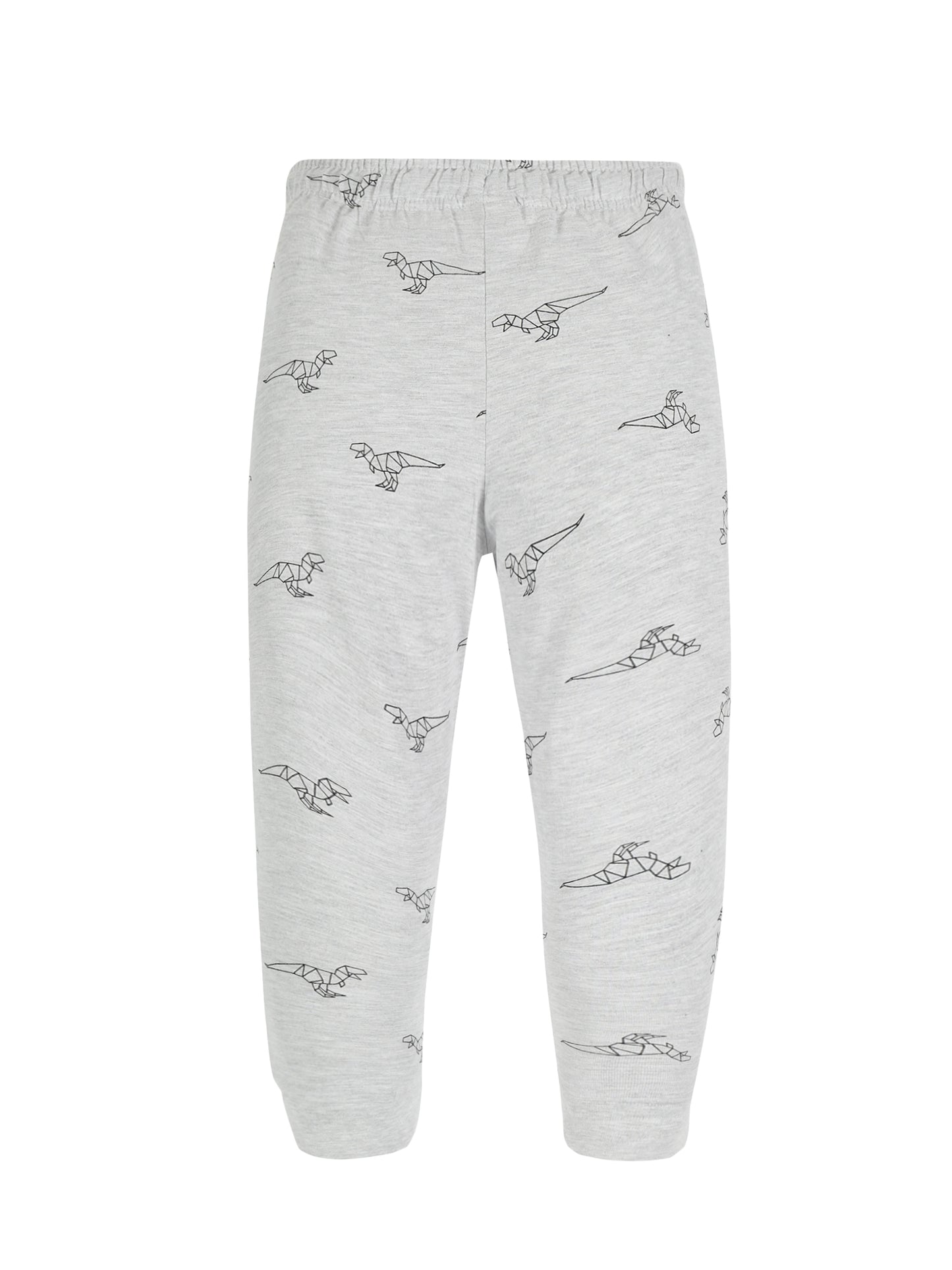 Plum Tree Boys NYC Print Joggers ( Pack of 2)-BLEACH MELANGE AOP NAVY
