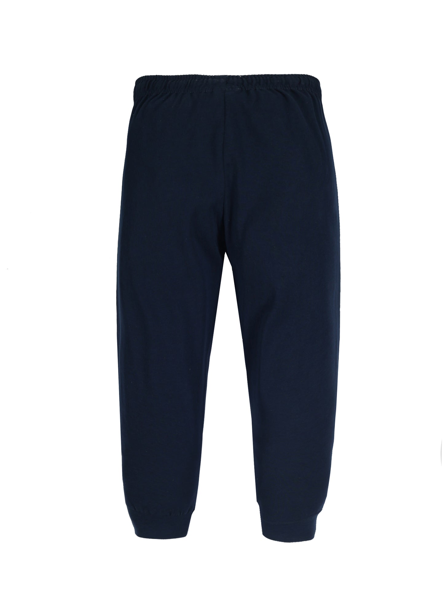 Plum Tree Boys NYC Print Joggers ( Pack of 2)-BLEACH MELANGE AOP NAVY