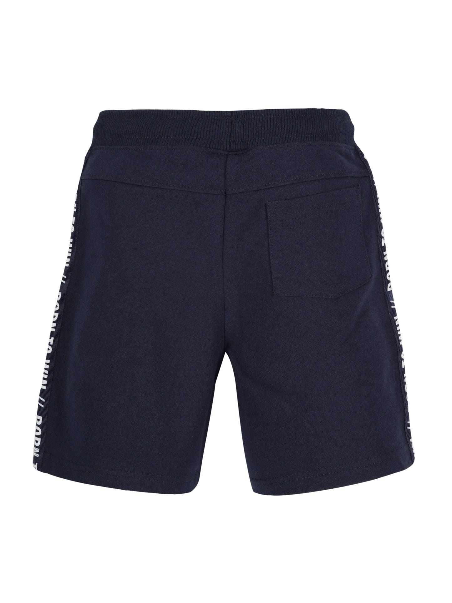 Plum Tree Boys NYC Print shorts-NAVY