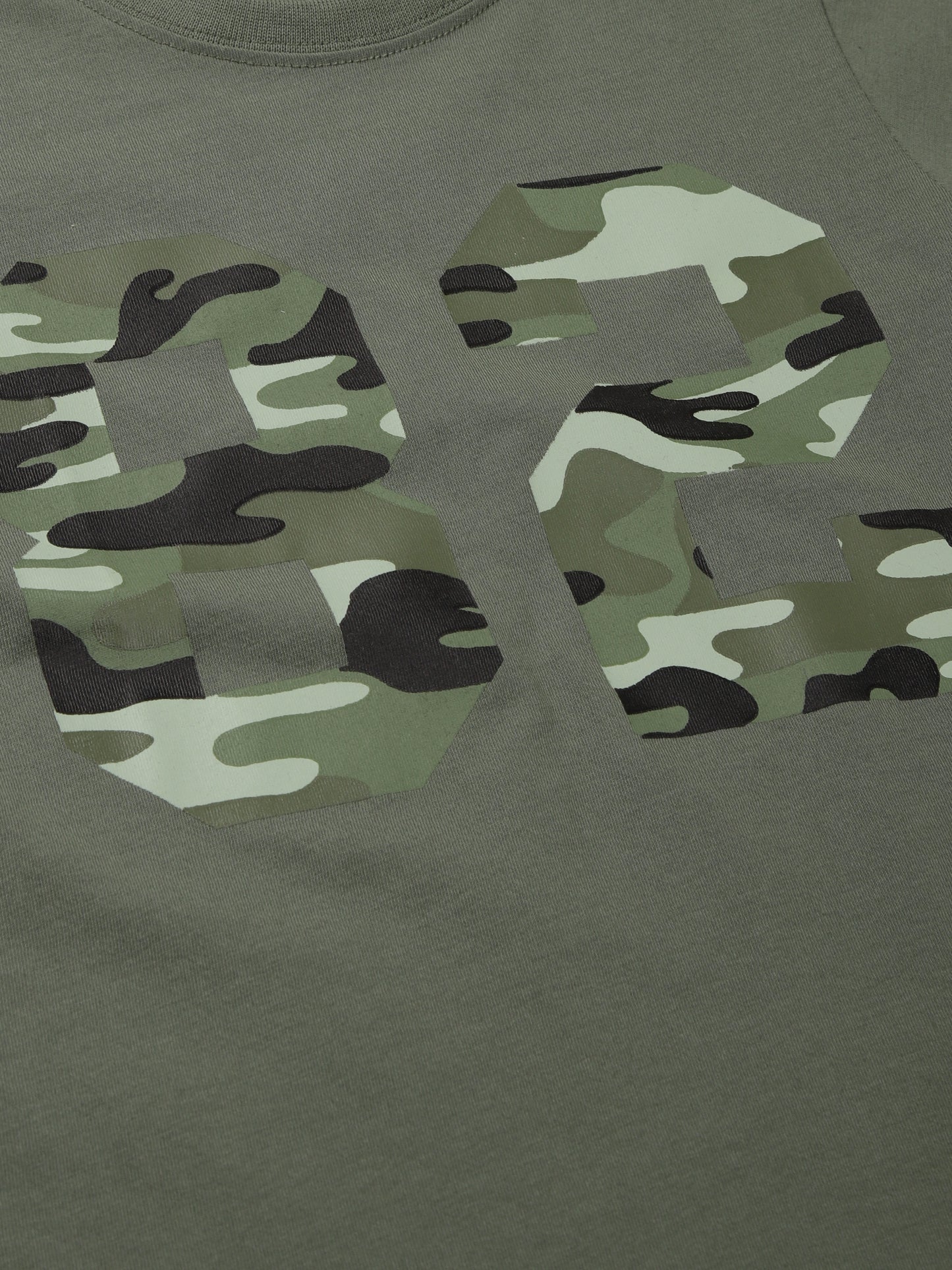 Plum Tree Boys Half Sleeve Gaming Print T-shirt( Pack of 2)-MUSTARD OLIVE