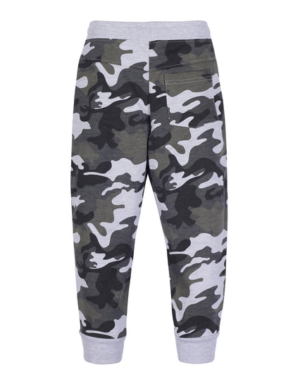 Boys  U.S Print Jogger Track Pant- Camoflague