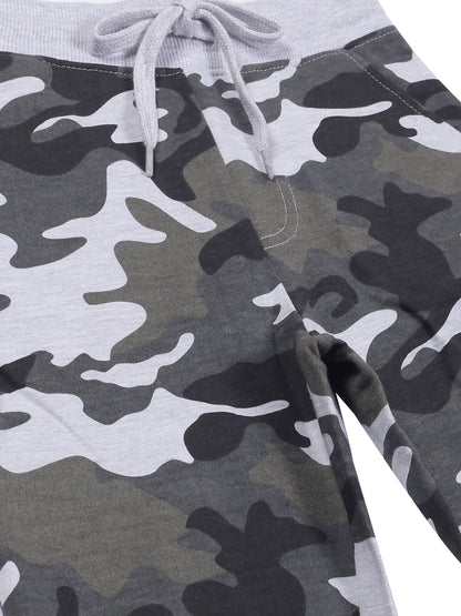 Boys  U.S Print Jogger Track Pant- Camoflague