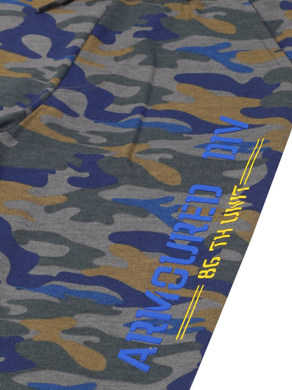 Boys  86 Print Jogger Track Pant- Camoflague