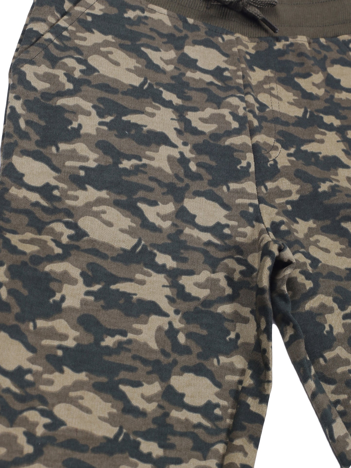 Boys  Combat Team Print Jogger Track Pant- Camoflague
