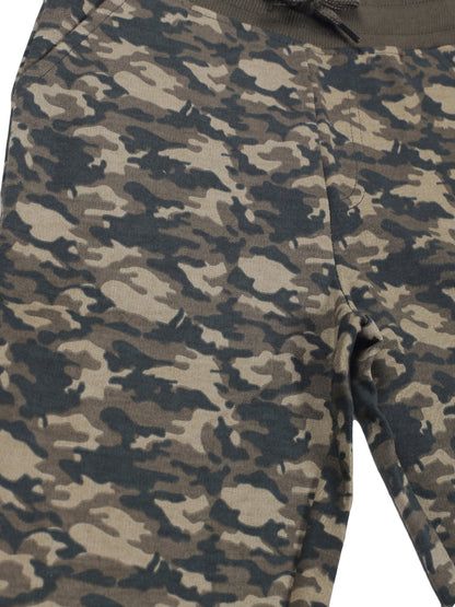 Boys  Combat Team Print Jogger Track Pant- Camoflague