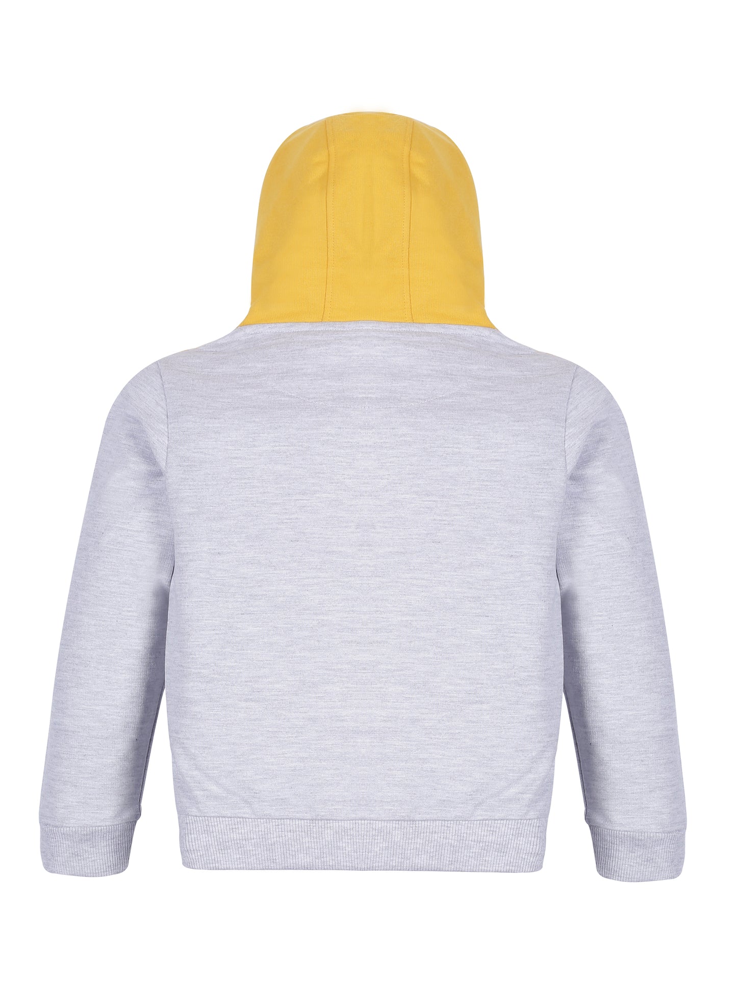 Girls NYC Print Hoodie Sweatshirt- Yellow
