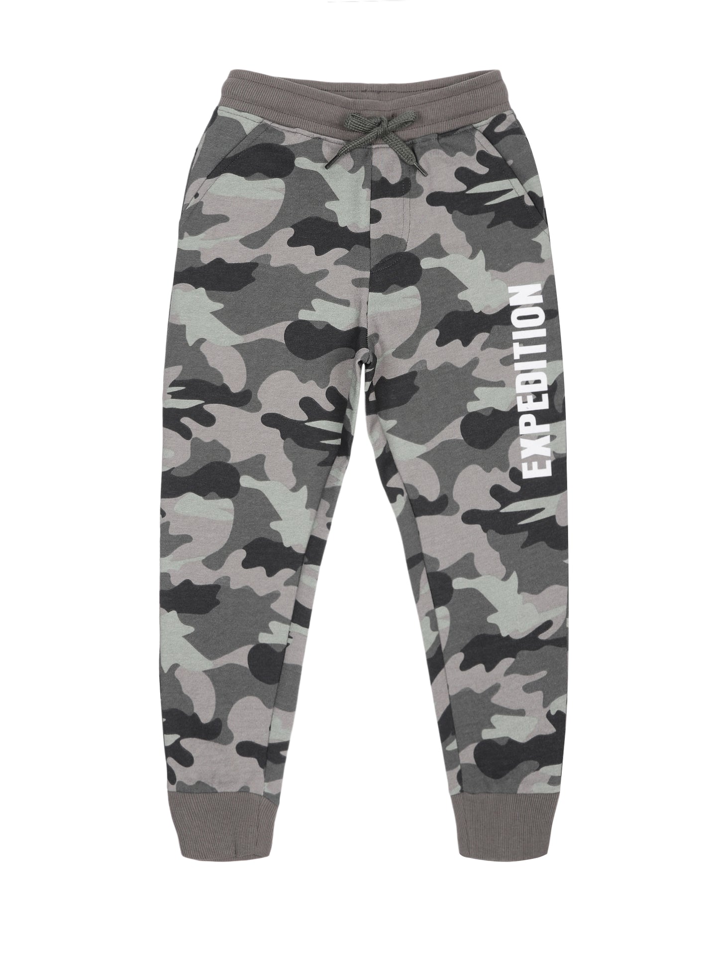 Boys  Expedition Print Jogger Track Pant- Camoflague