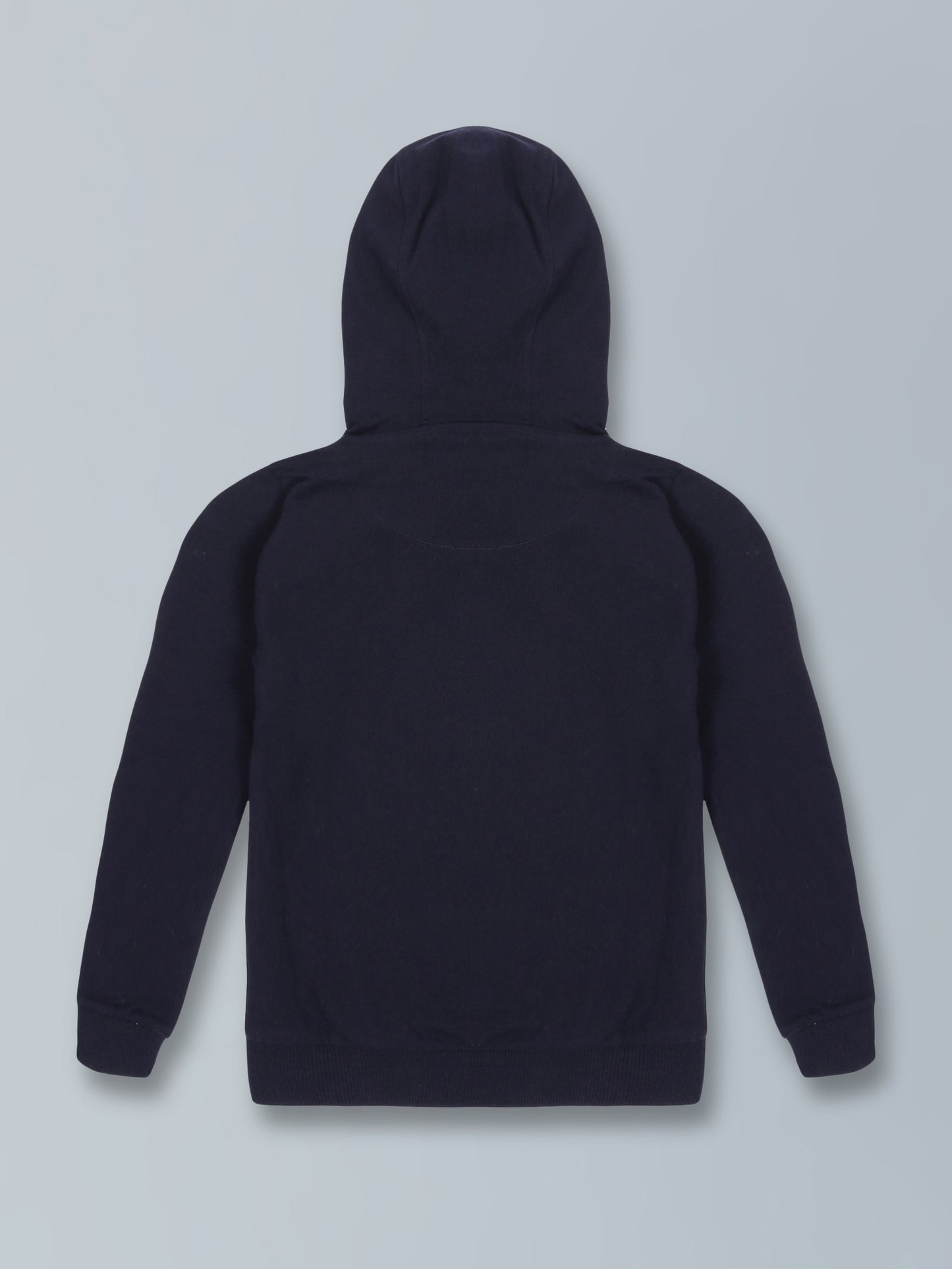 Girls Pretty Print Hoodie Sweatshirt- Navy