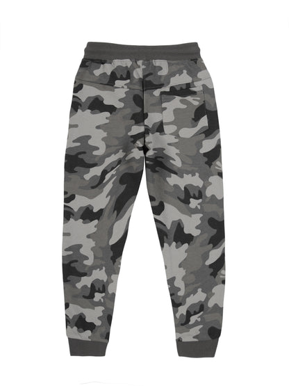 Gery Camo AOP & Ride Forever sweatshirt fabric Jogger - Grey Melange