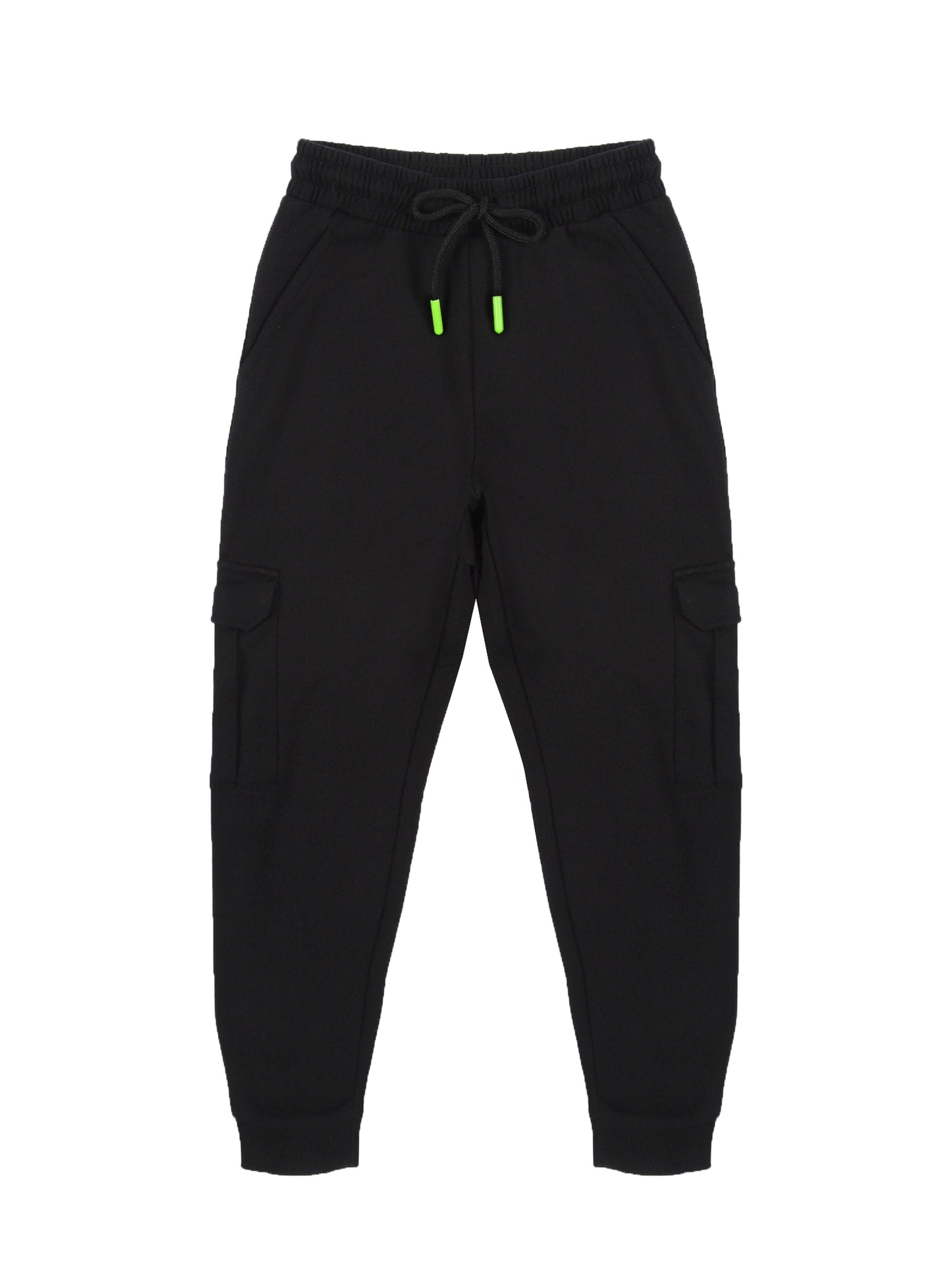 Cargo Pocket Jogger  - Black