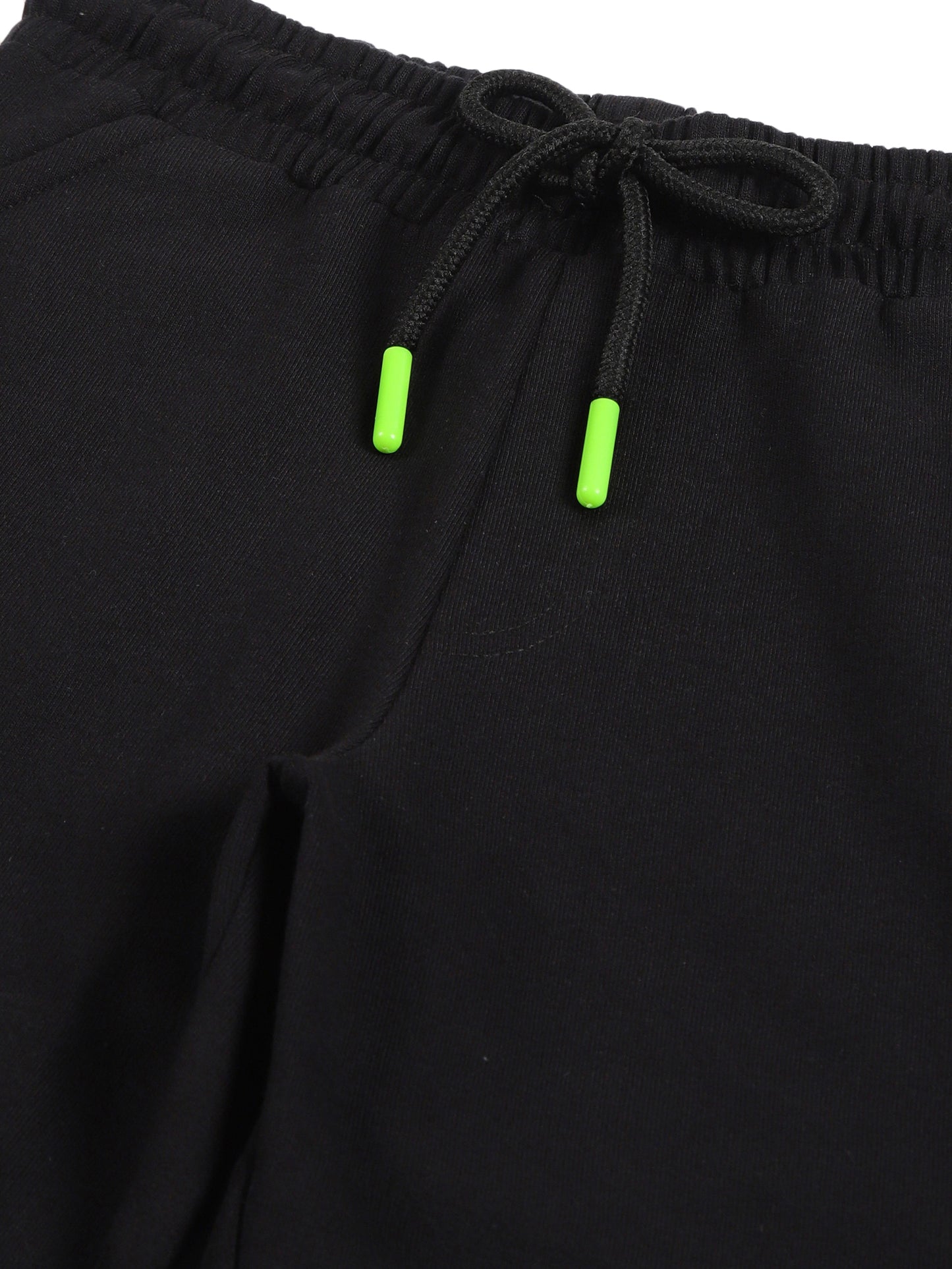 Cargo Pocket Jogger  - Black