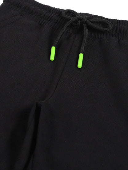 Cargo Pocket Jogger  - Black