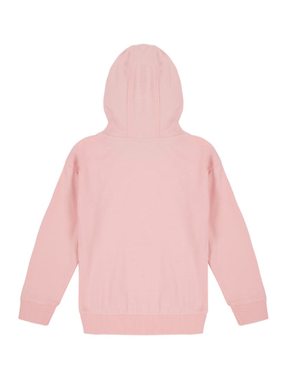Unicorn& EMB Hooded sweatshirt - Pink