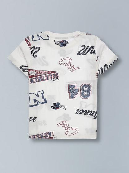 Boys Premium Cotton Top & Shorts Co-ord Set
