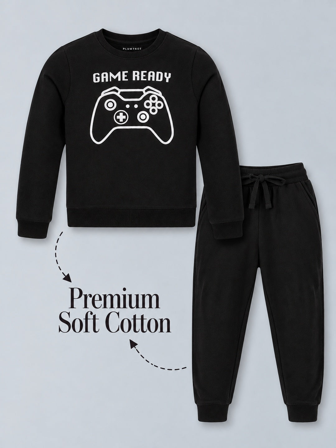 Boys Premium Soft Cotton full sleeve T-shirt and jogger pant Clothing Set