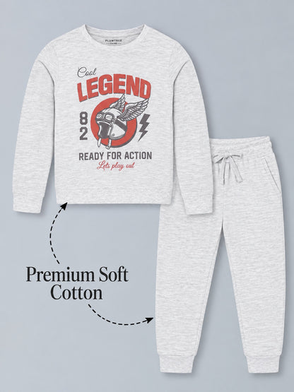 Boys Premium Soft Cotton full sleeve T-shirt and jogger pant Clothing Set