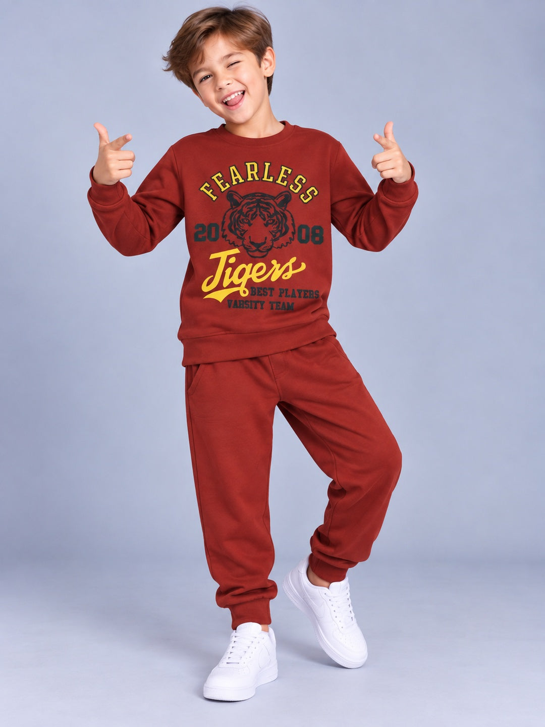 Boys Premium Soft Cotton full sleeve T-shirt and jogger pant Clothing Set