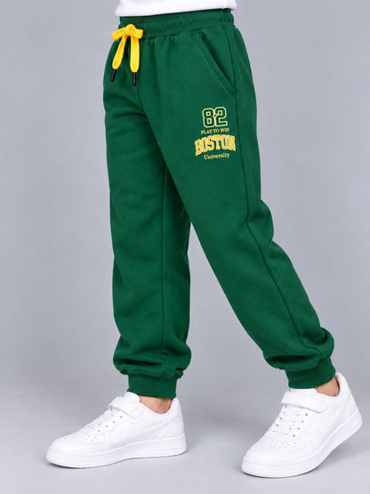Boys Premium Soft cotton Regular Fit Printed Jogger