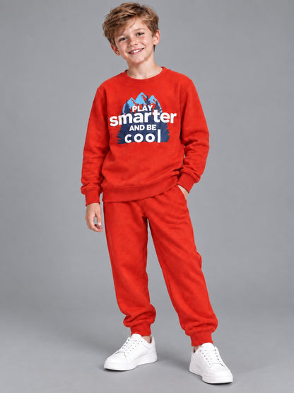 Boys Premium Soft Cotton full sleeve T-shirt and jogger pant Clothing Set
