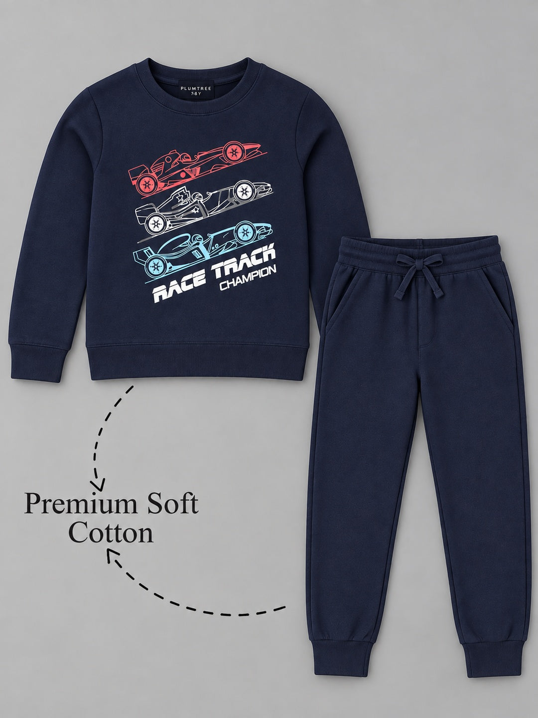 Boys Premium Soft Cotton full sleeve T-shirt and jogger pant Clothing Set
