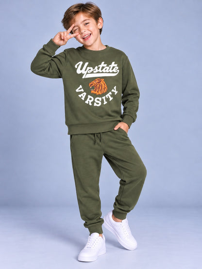Boys Premium Soft Cotton full sleeve T-shirt and jogger pant Clothing Set