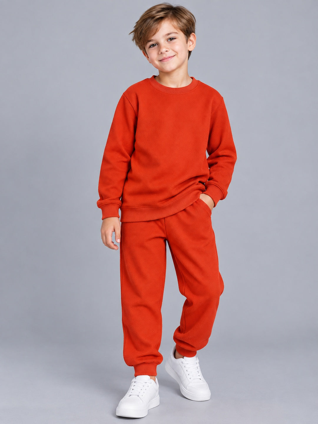 Boys Premium Soft Cotton full sleeve T-shirt and jogger pant Clothing Set